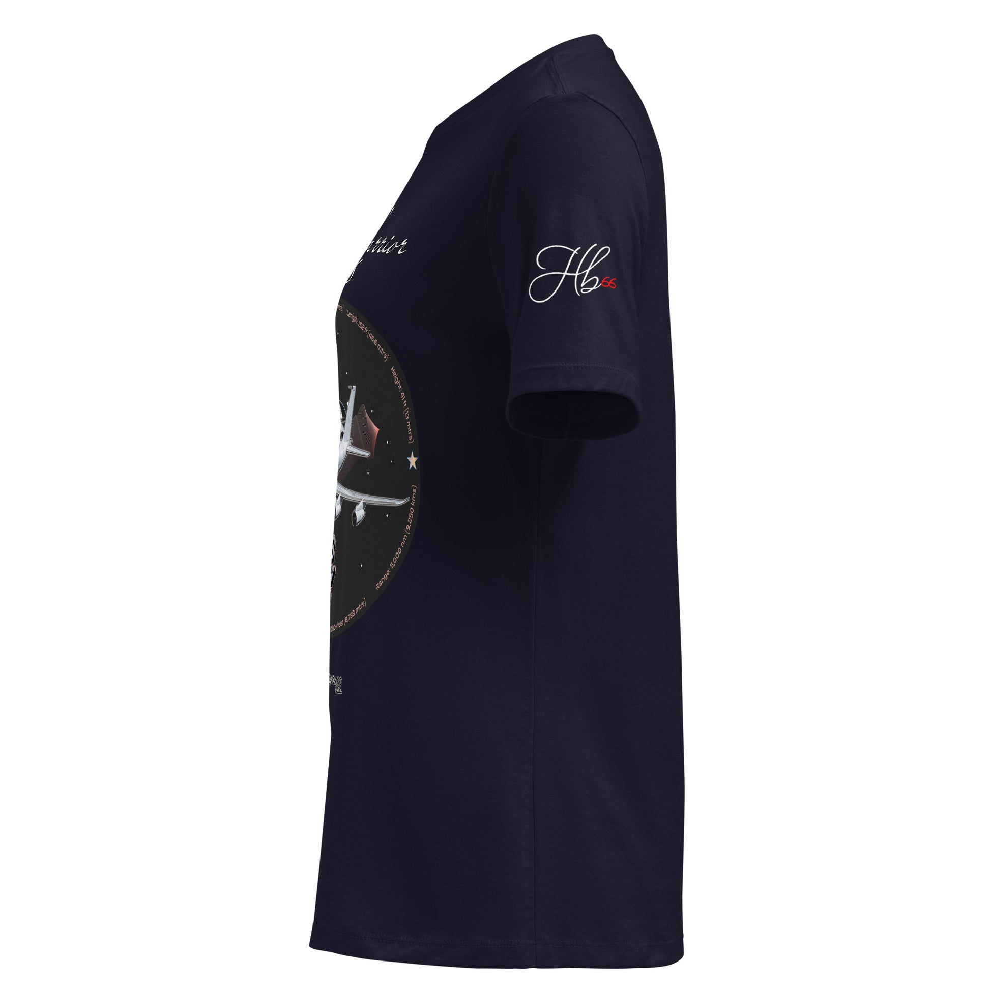 Navy - E3 Sentry Women's Relaxed T-Shirt