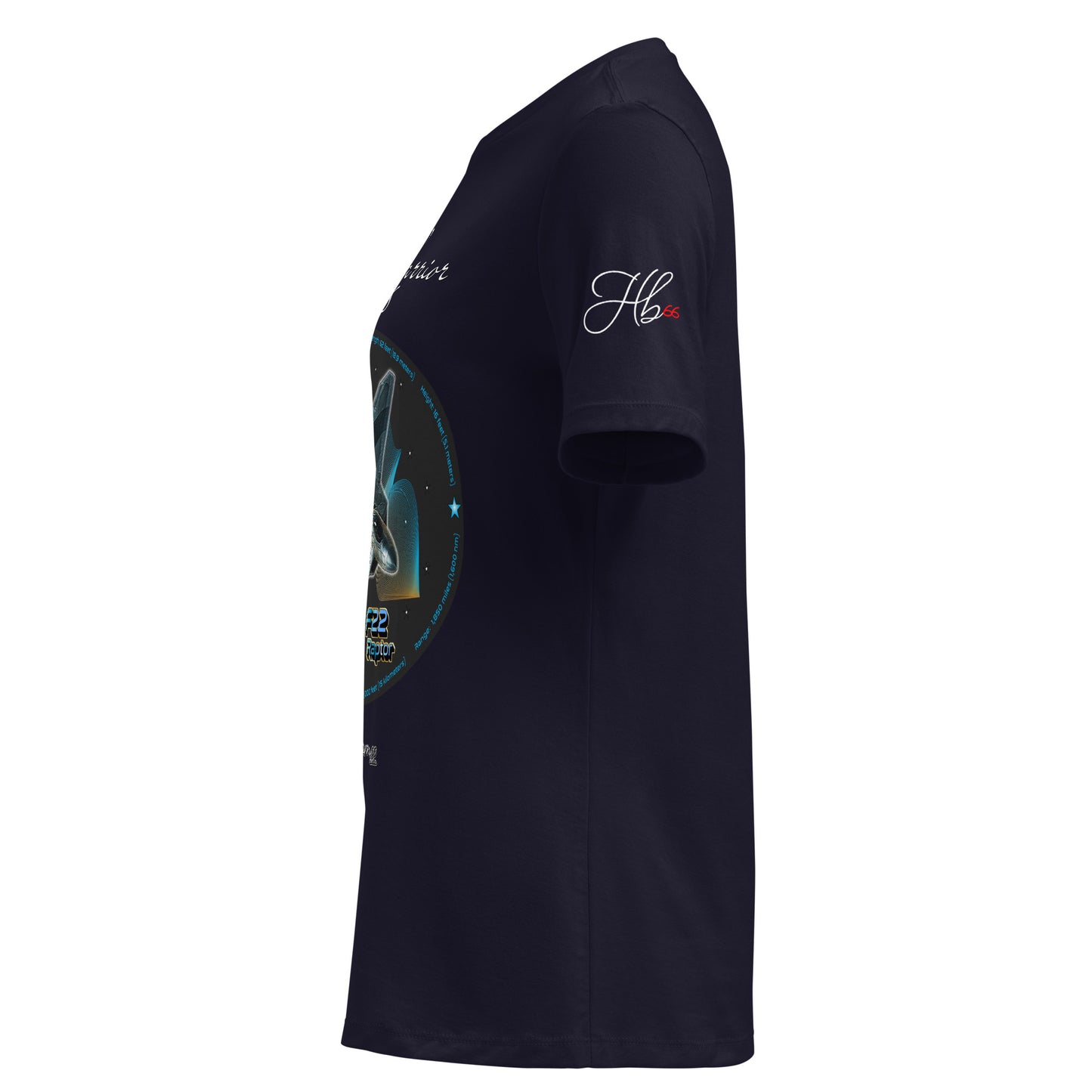 Navy - F22 Raptor Women's Relaxed T-Shirt