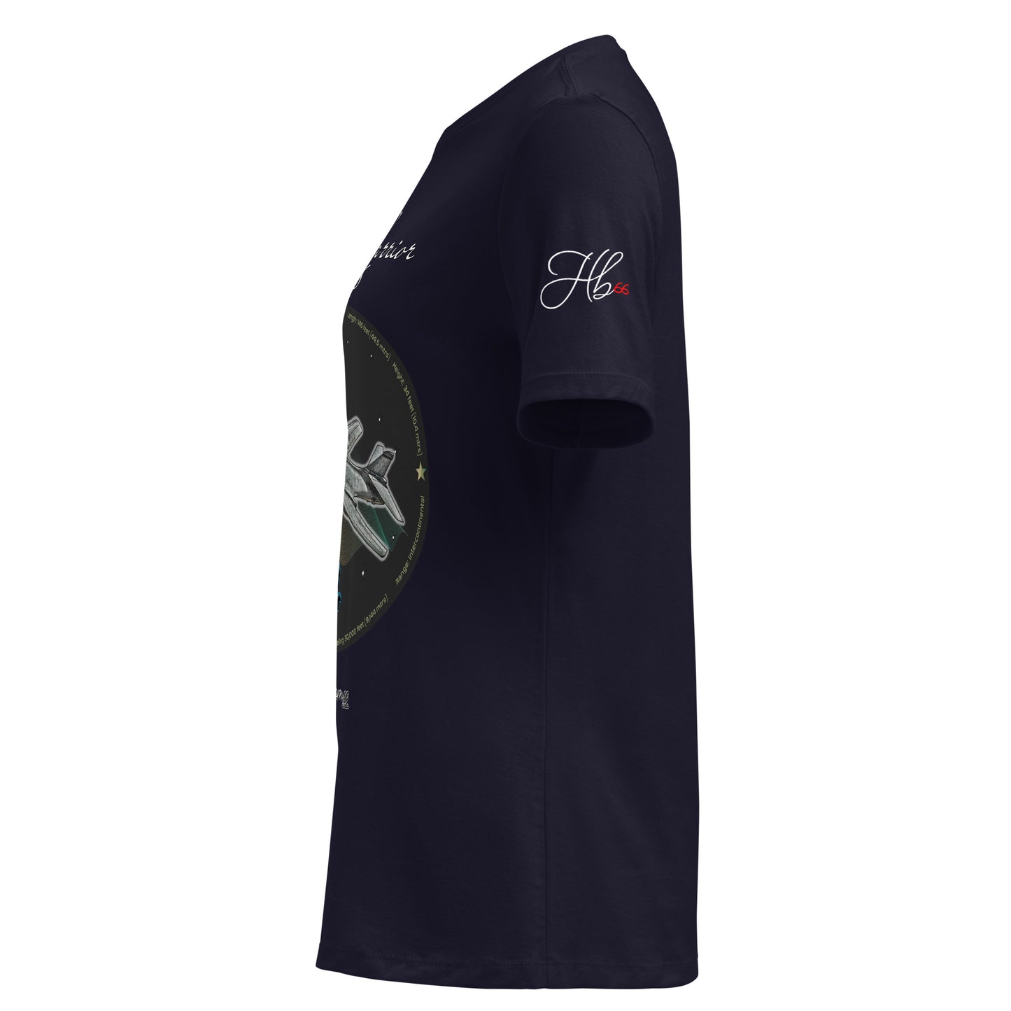 Navy - B1B Lancer Women's Relaxed T-Shirt