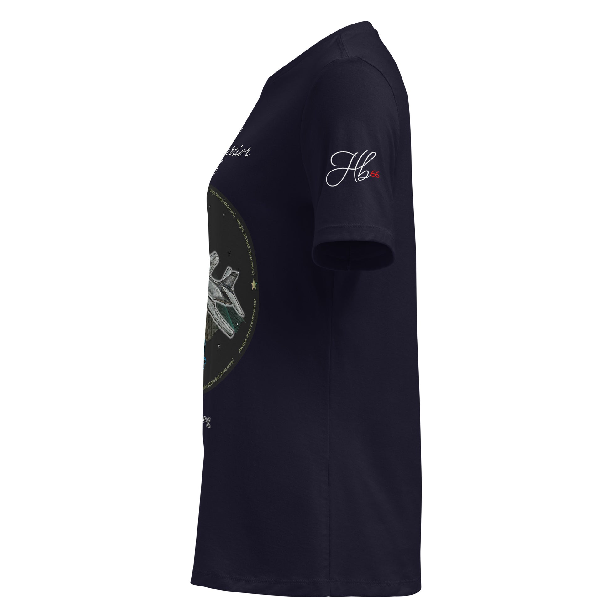 Navy - B1B Lancer Women's Relaxed T-Shirt