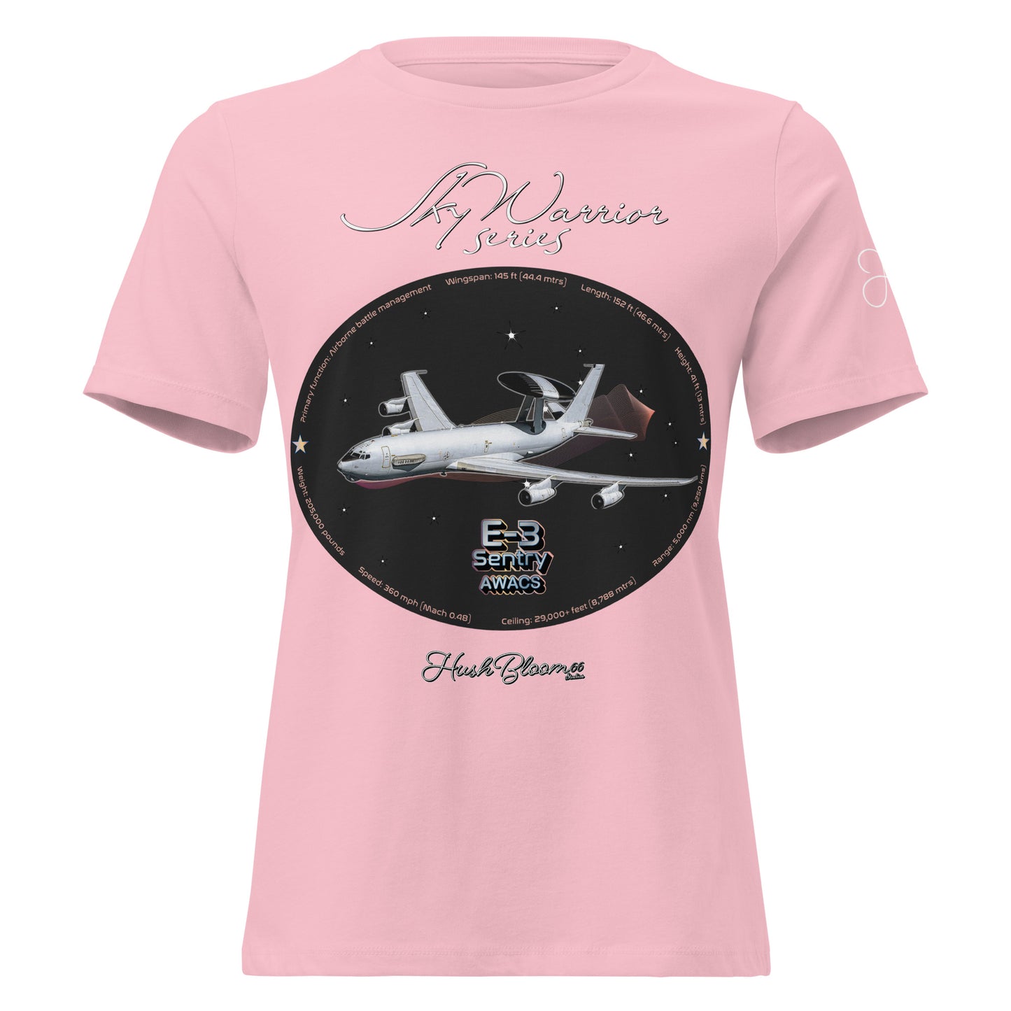 Pink - E3 Sentry Women's Relaxed T-Shirt