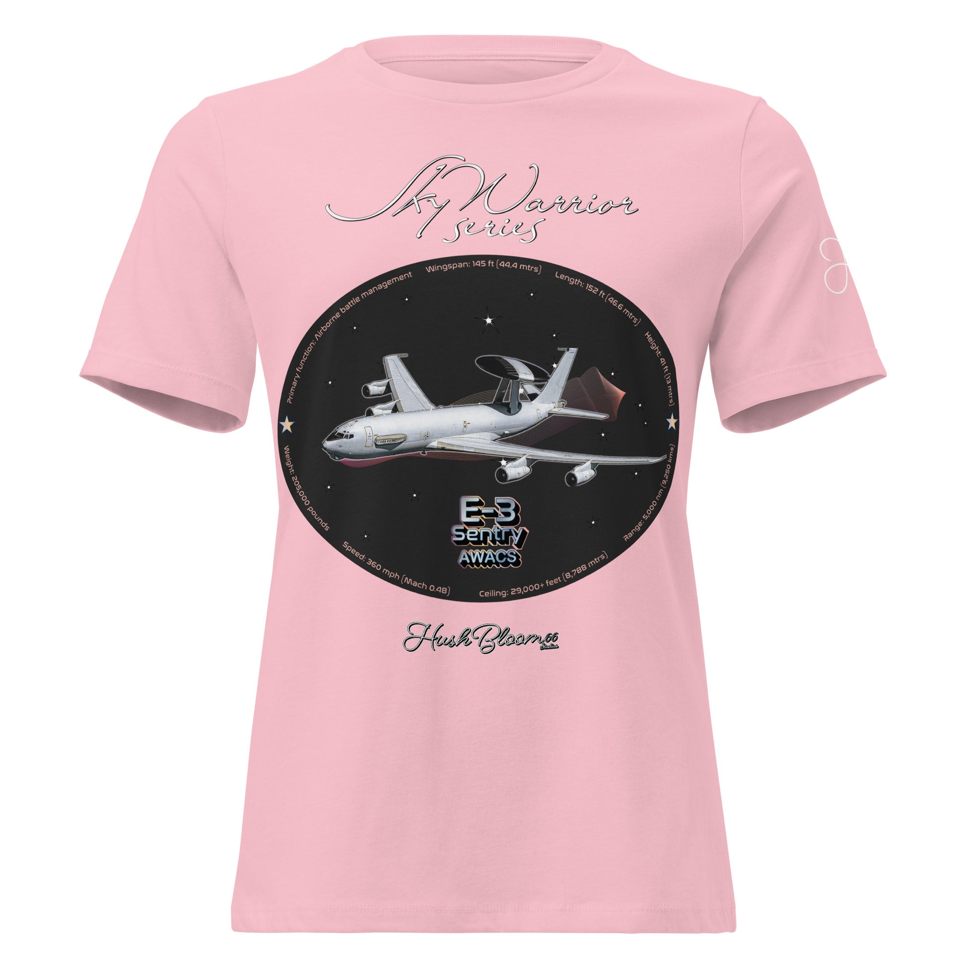 Pink - E3 Sentry Women's Relaxed T-Shirt