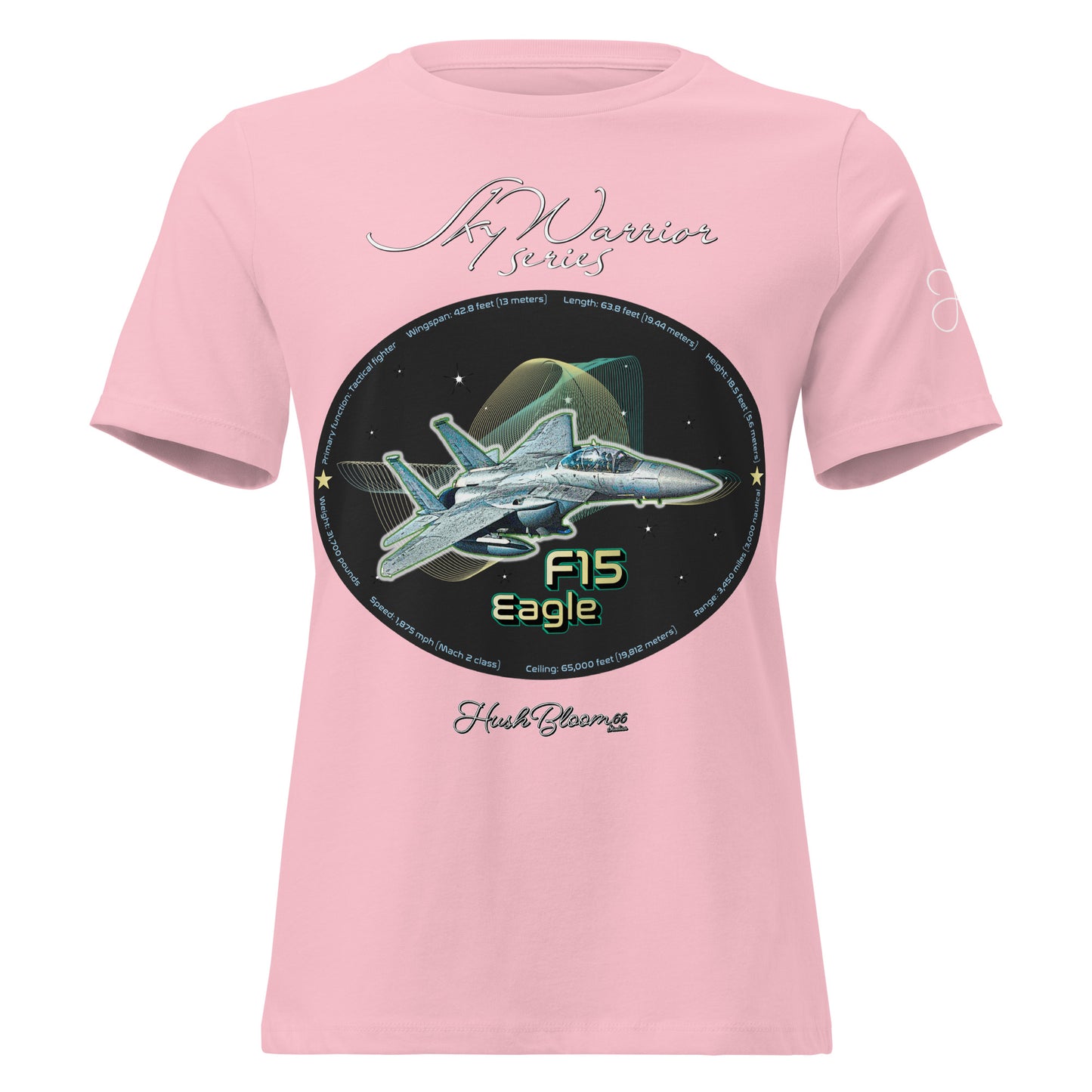Pink - F15 Eagle Women's Relaxed T-Shirt