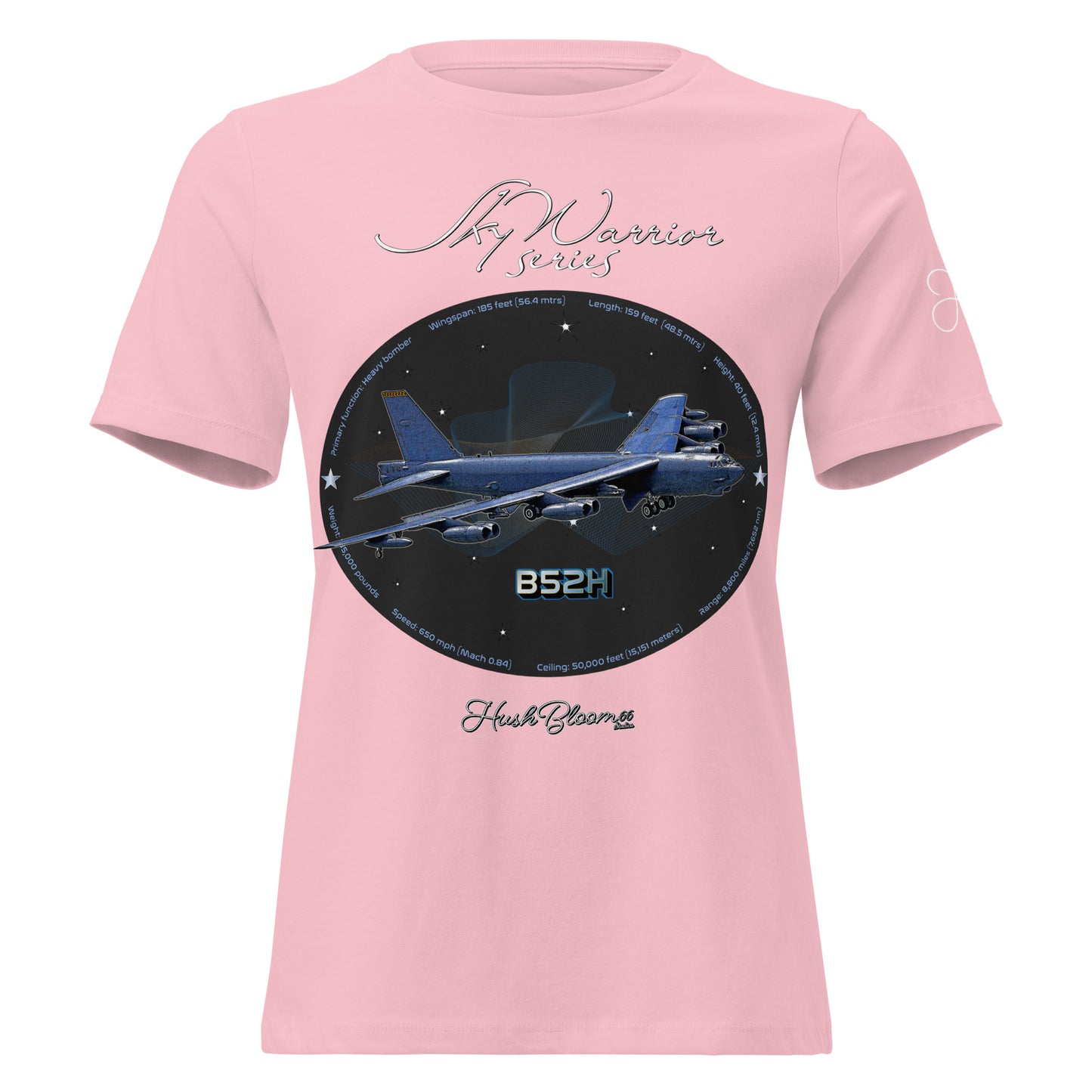Pink - B52H Stratofortress Women's Relaxed T-Shirt