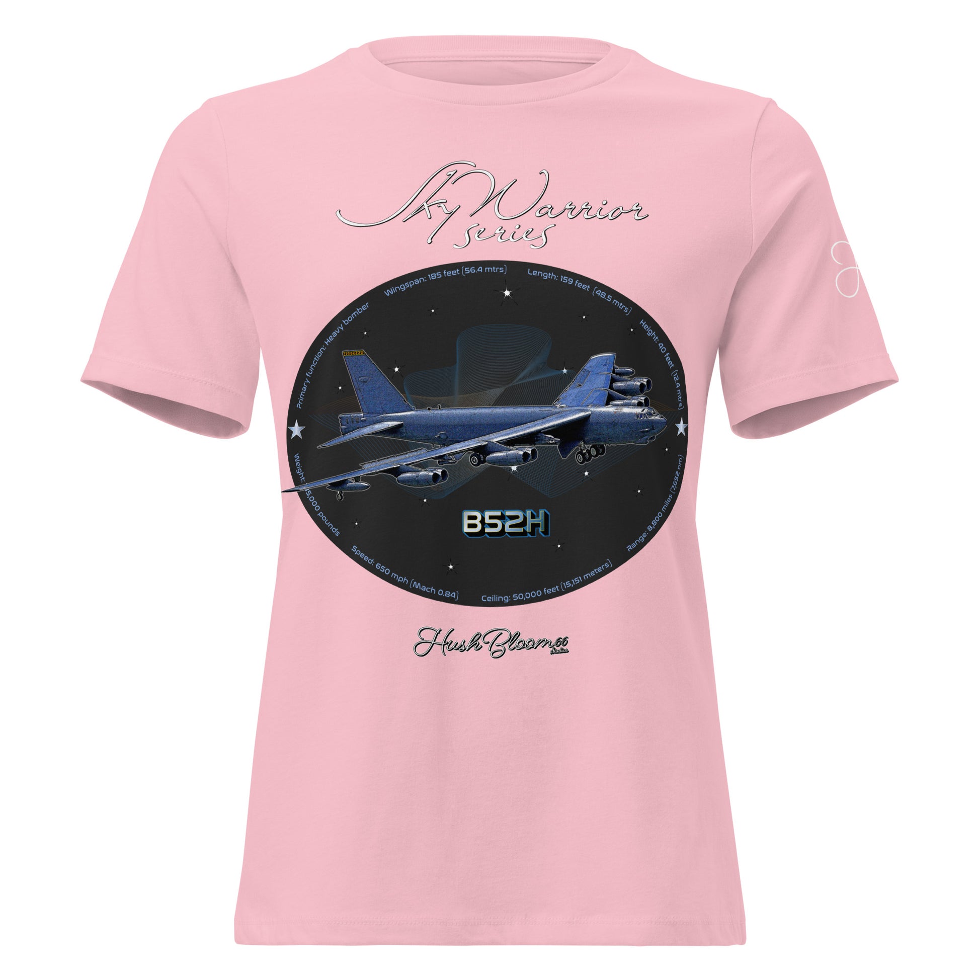 Pink - B52H Stratofortress Women's Relaxed T-Shirt