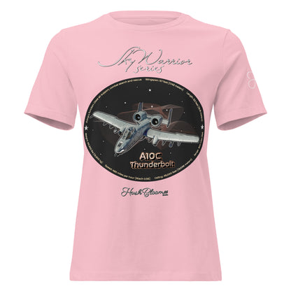 Pink - A10C Thunderbolt Women's Relaxed T-Shirt