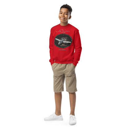 Red - A10C Thunderbolt Youth crewneck sweatshirt