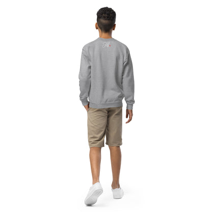 Sport Grey - B1B Lancer Youth crewneck sweatshirt