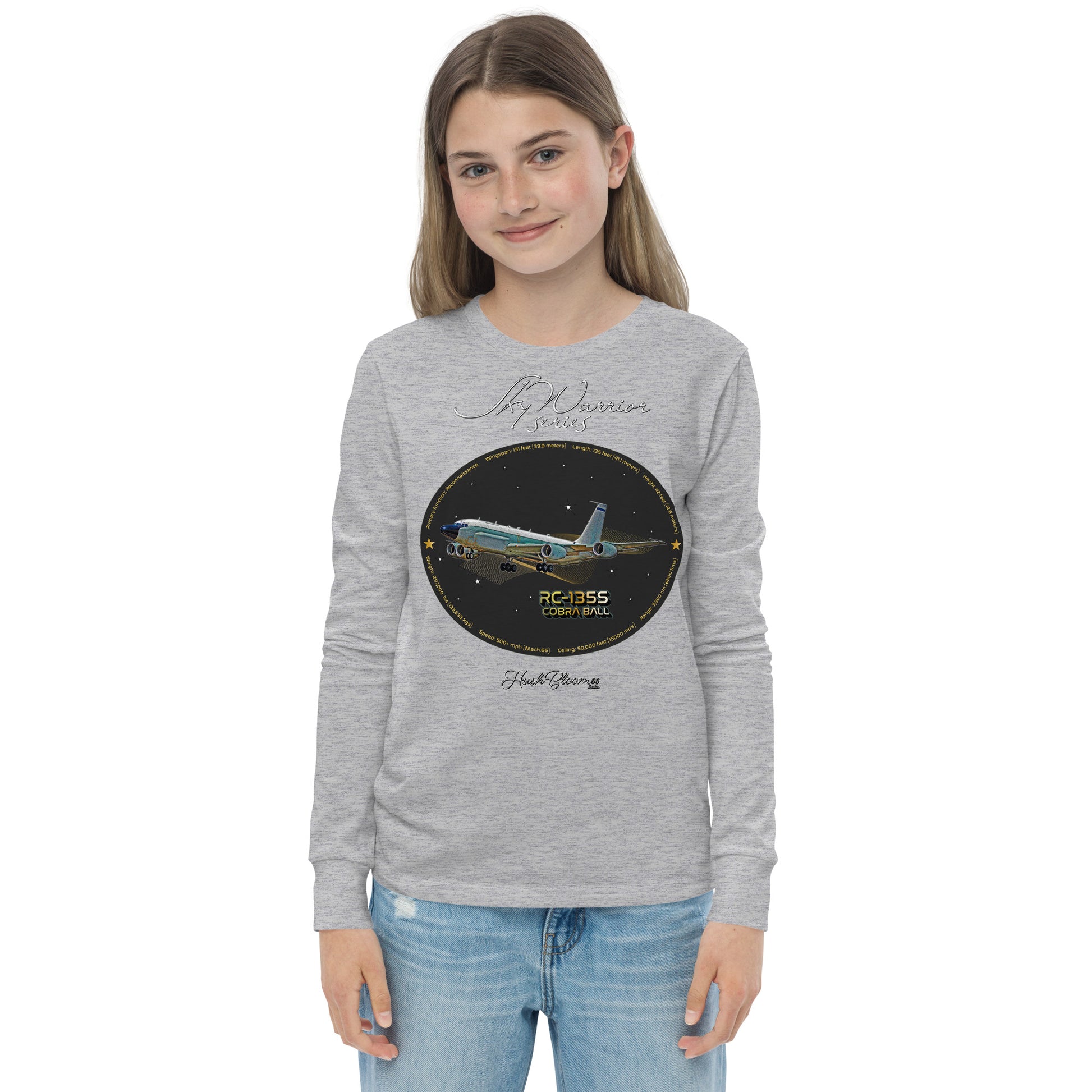 Athletic Heather - RC135S Cobraball Youth long sleeve tee