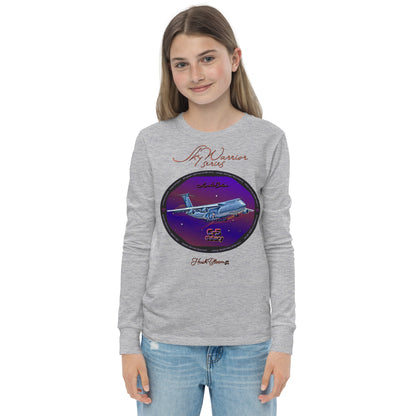 Athletic Heather - C5 Galaxy (Limited Edition) Youth long sleeve tee