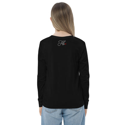 Black - C17 Globe Master III Youth long sleeve tee