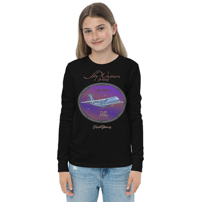 Black - C5 Galaxy (Limited Edition) Youth long sleeve tee