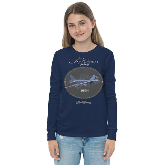 Navy - B52H Stratofortress Youth long sleeve tee