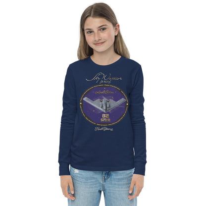Navy - B2 Spirit (Limited Edition) Youth long sleeve tee