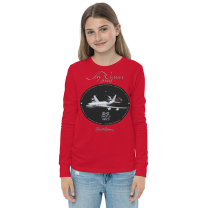 Red - E3 Sentry Youth long sleeve tee