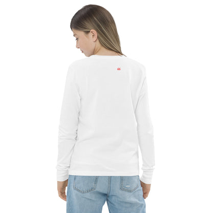 White - E3 Sentry Youth long sleeve tee