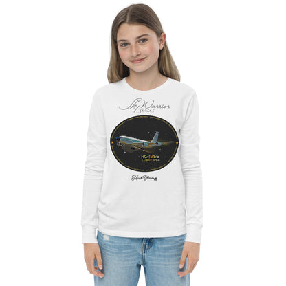White - RC135S Cobraball Youth long sleeve tee