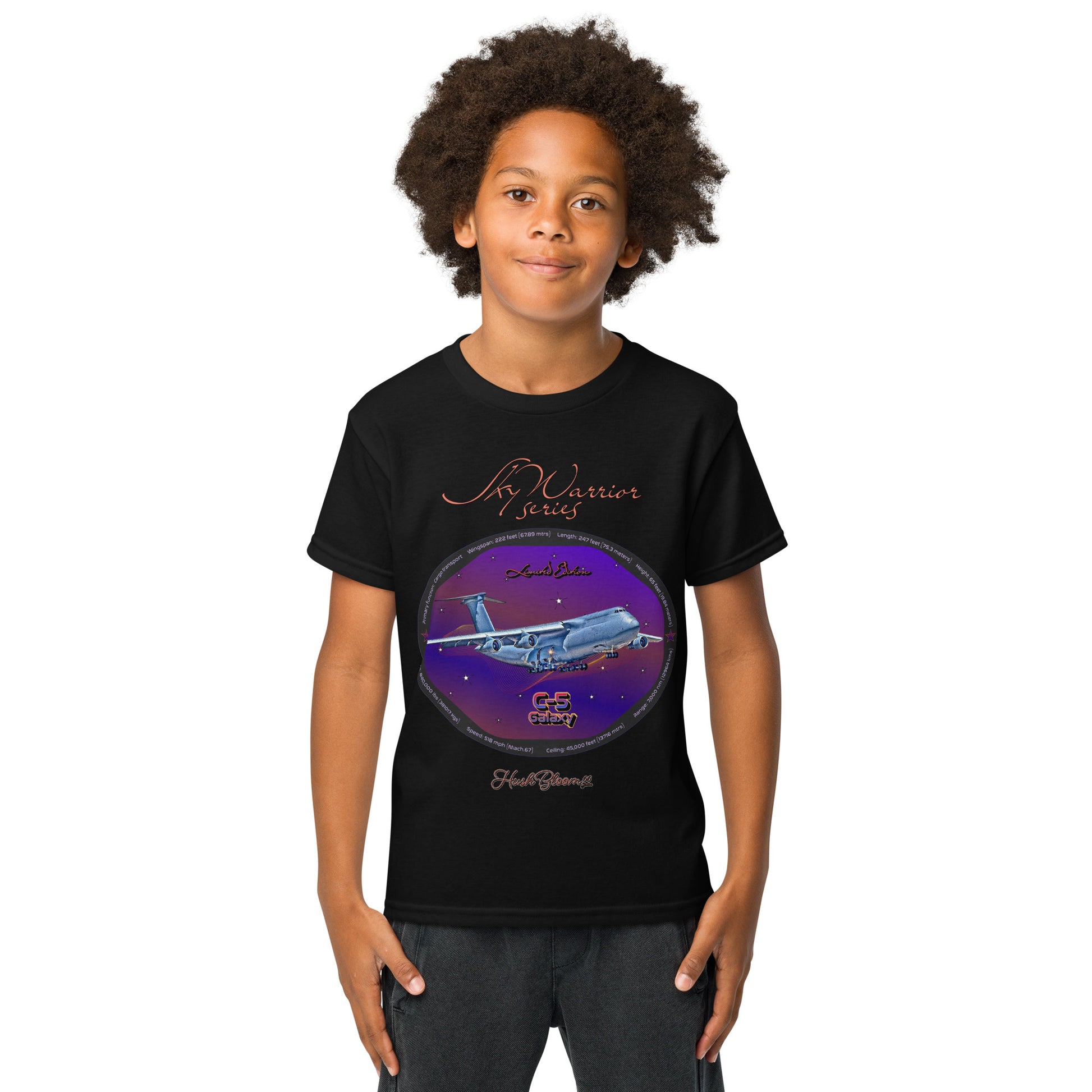 Black - C5 Galaxy (Limited Edition) Youth t-shirt