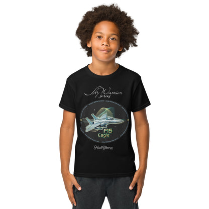 Black - F15 Eagle Youth t-shirt