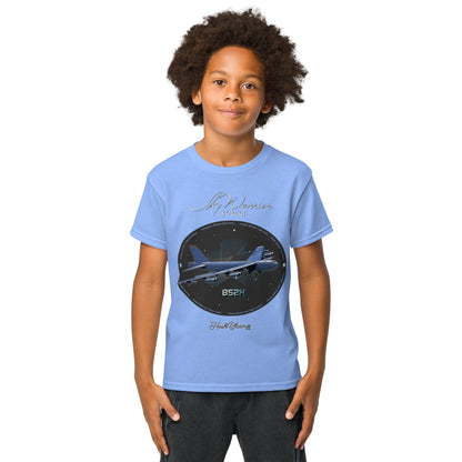 Carolina Blue - B52H Stratofortress- Youth t-shirt T-Shirt