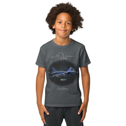 Dark Heather - B52H Stratofortress- Youth t-shirt T-Shirt