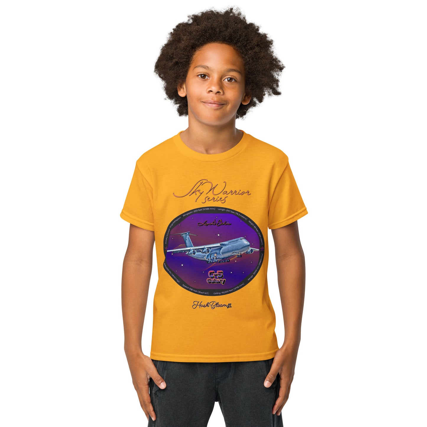 Gold - C5 Galaxy (Limited Edition) Youth t-shirt