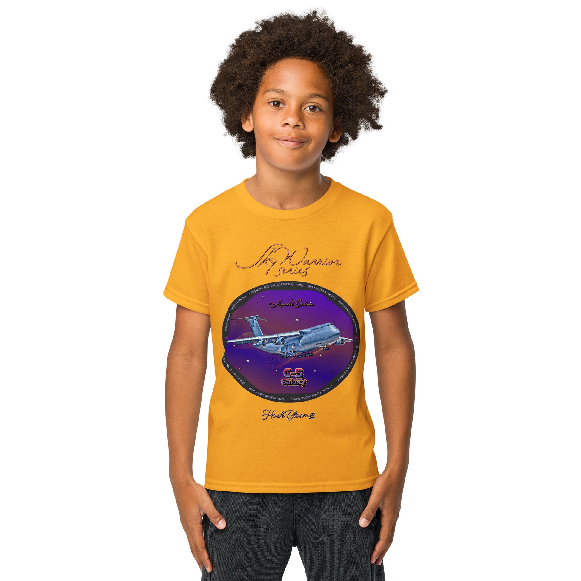 Gold - C5 Galaxy (Limited Edition) Youth t-shirt