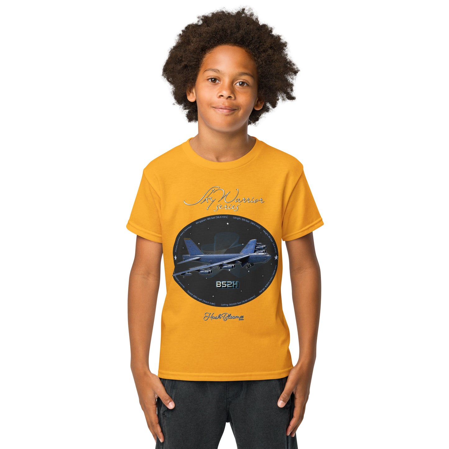 Gold - B52H Stratofortress- Youth t-shirt T-Shirt