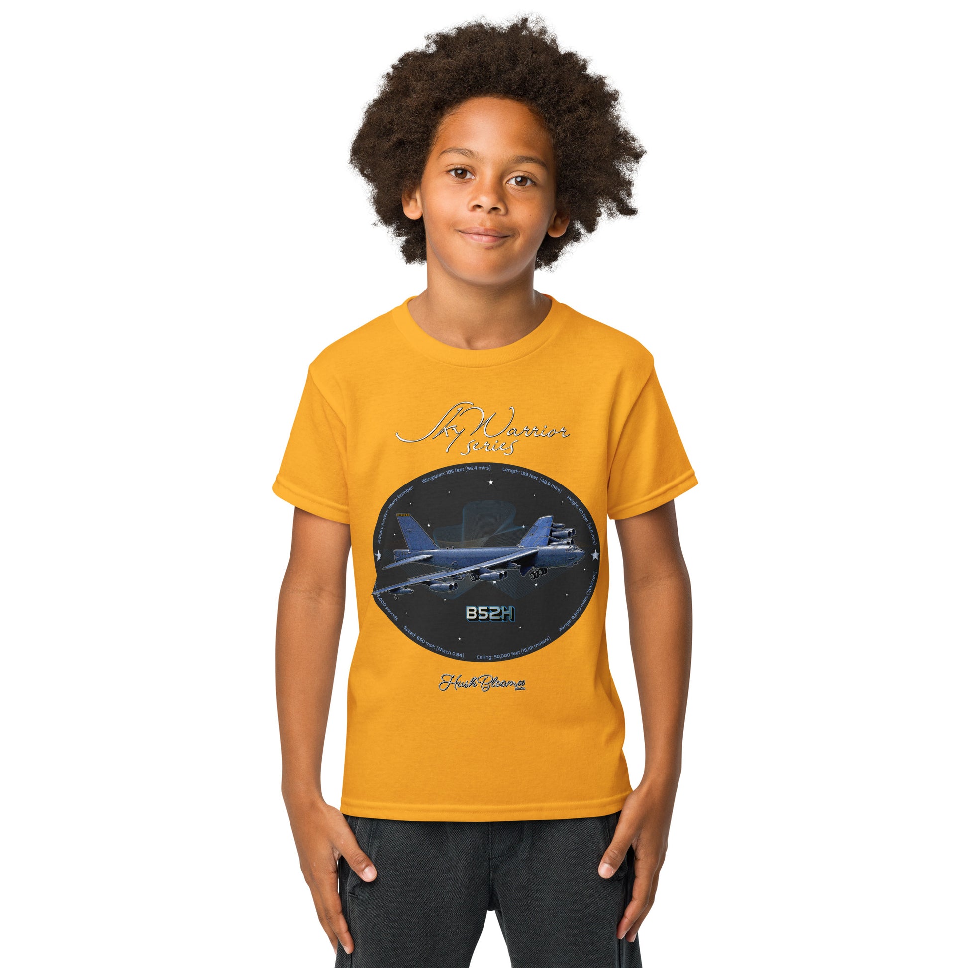Gold - B52H Stratofortress- Youth t-shirt T-Shirt