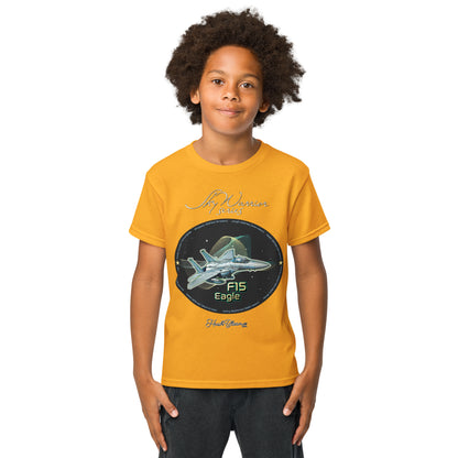 Gold - F15 Eagle Youth t-shirt