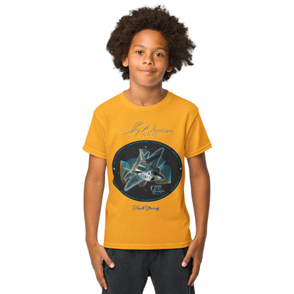 Gold - F22 Raptor Youth t-shirt