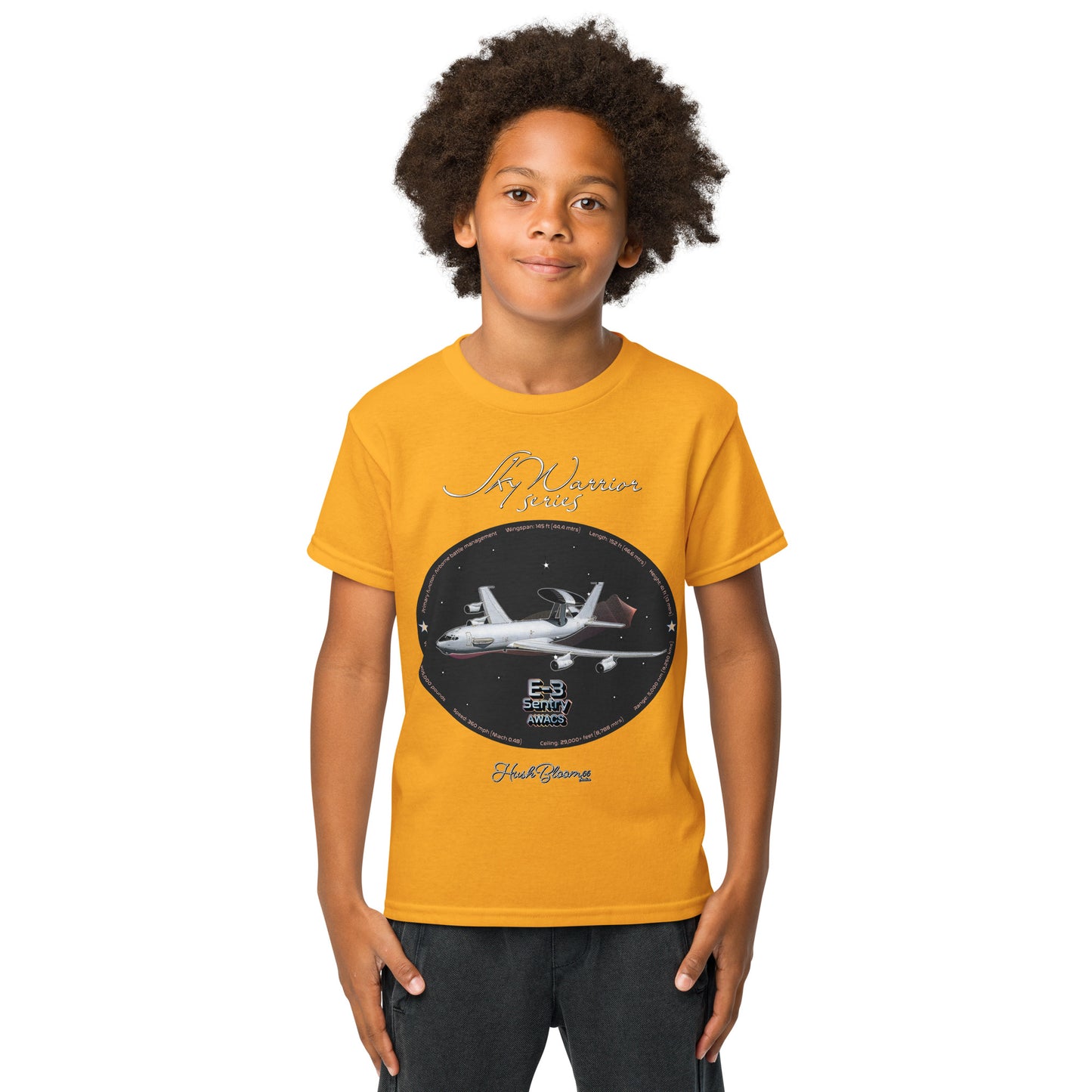 Gold - E3 Sentry Youth t-shirt