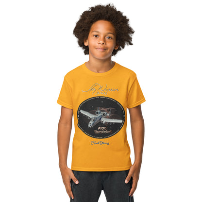 Gold - A10C Thunderbolt Youth t-shirt