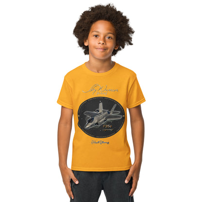 Gold - F35A Lightning Youth t-shirt