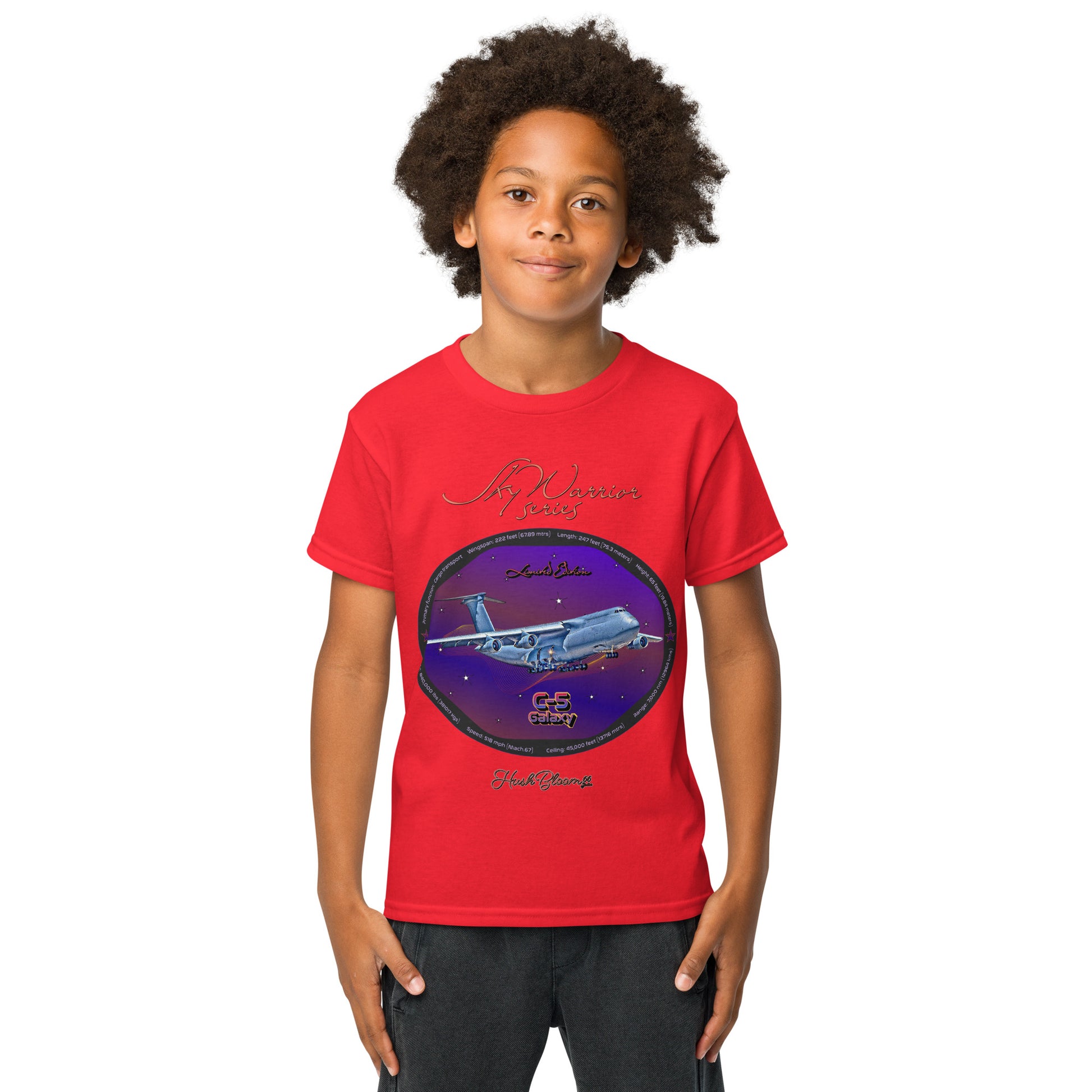 Red - C5 Galaxy (Limited Edition) Youth t-shirt